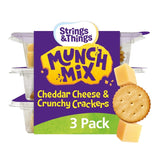 Strings & Things Munch Mix cheese and crackers snack, imported from the UK