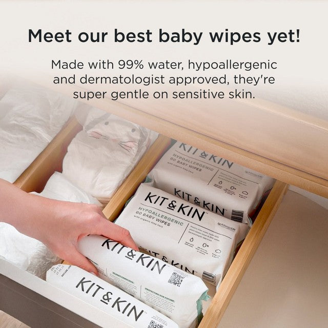 Kit & Kin hypoallergenic nappy pants size 4 9-15kg, UK version