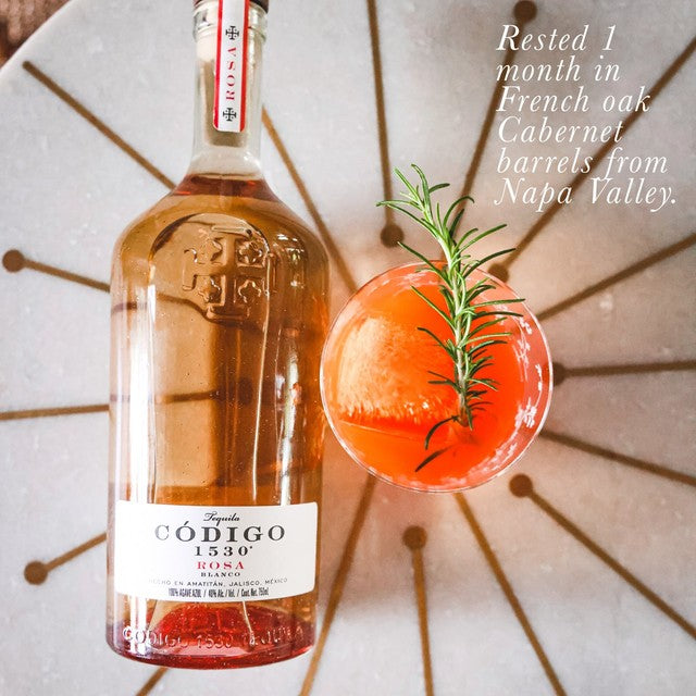 Codigo Rosa Blanco tequila 70cl - British product