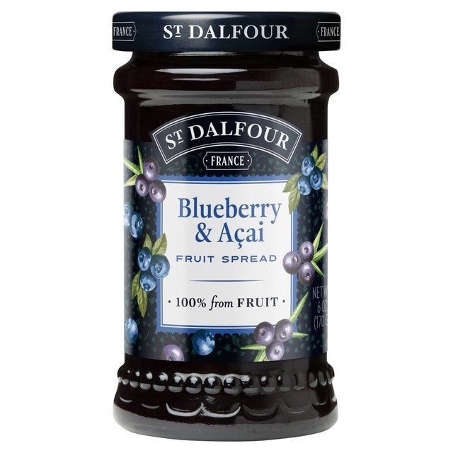 St Dalfour blueberry and acai fruit spread 170g (British brand)