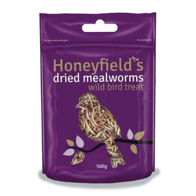 M&S Honeyfield's Dried Mealworms Wild Bird Food 500g- Buy online at McGrocer