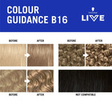 Schwarzkopf B16 Honey Blonde hair colour kit, imported from the UK