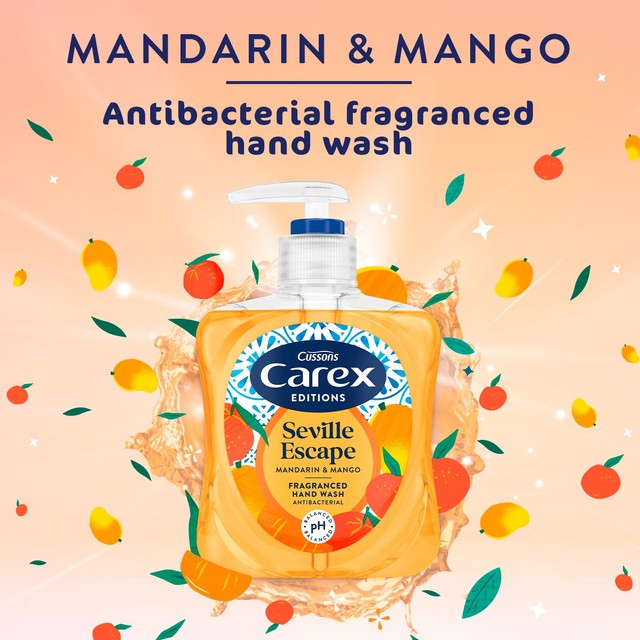Carex Seville Escape antibacterial handwash (British brand)