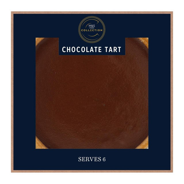 M&S chocolate tart 500g, imported from the UK