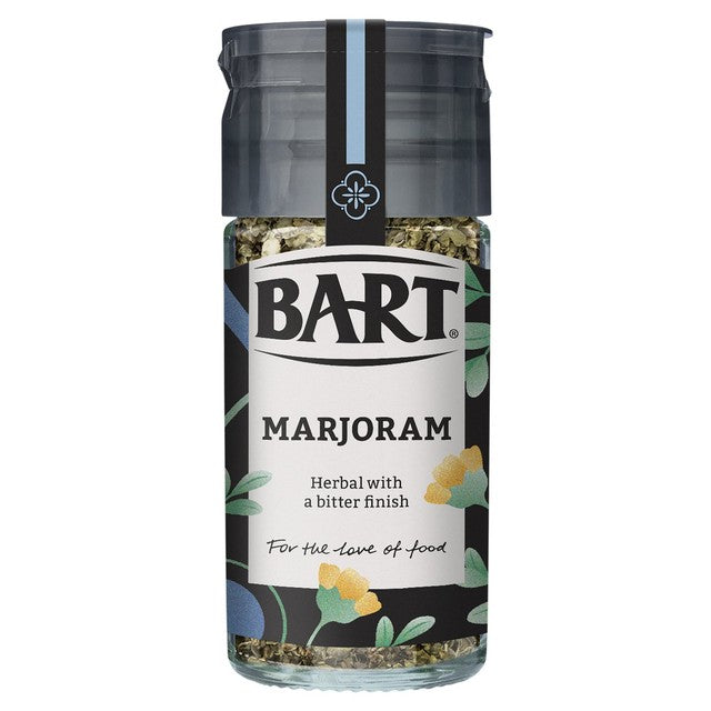 Bart Marjoram Dried Herb 8.5g jar - British product