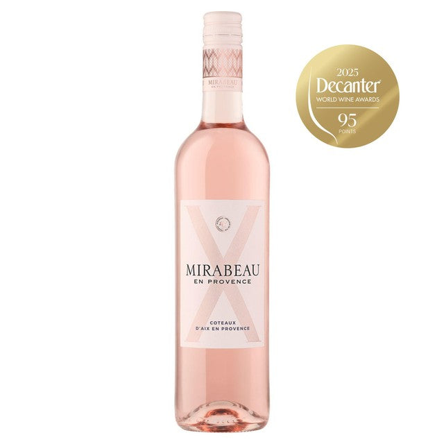 Mirabeau X Provence rosé wine 75cl, imported from the UK