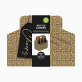 EUROWRAP Cheers Beer Bottle Carrier 22.5x28x15cm - British product