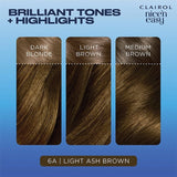 Clairol Nice'n Easy hair dye 6A Light Ash Brown 60ml - British product