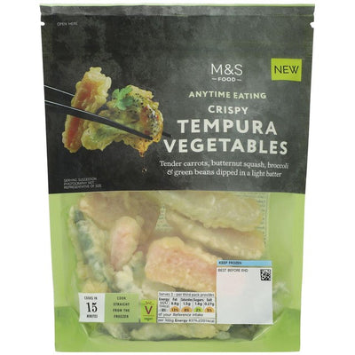 M&S Crispy Tempura Vegetables Frozen Vegetable Snacks 230g