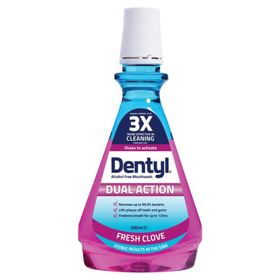 M&S Dentyl Ph Dual Action Fresh Clove CPC Mouthwash 500ml- Buy online at McGrocer