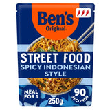 Ben's Original Spicy Indonesian Style microwave noodles 250g - British product