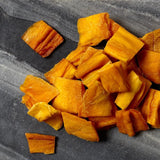 Ocado dried mango snack 100g, imported from the UK