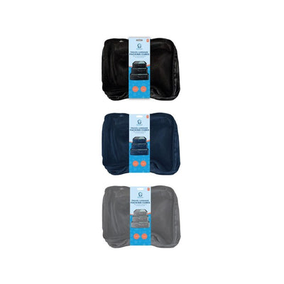 Weltreise Reisekoffer Packwürfel Set 3er-Pack