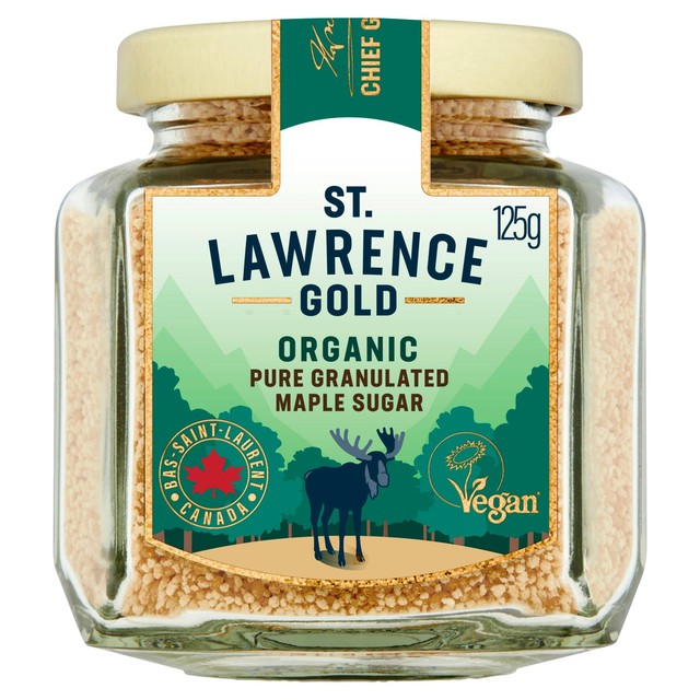 St Lawrence maple sugar 125g (British brand)