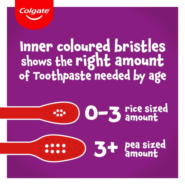 Colgate kids toothbrush for ages 3-5 years - British product