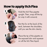 Itch Flea Treatment for Cats 2 pack, UK version