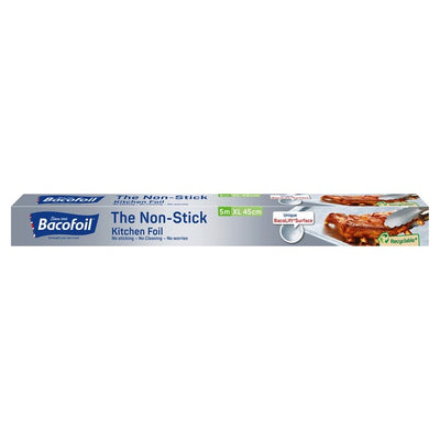 M&S Bacofoil Extra Wide Non-Stick Kitchen Foil 45cm x 5m- Buy online at McGrocer