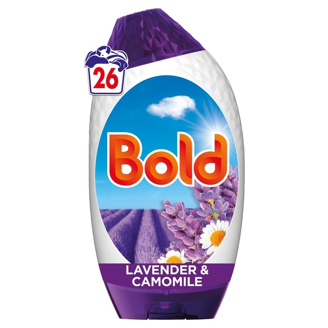 Bold laundry detergent gel Lavender & Camomile 840ml - British product