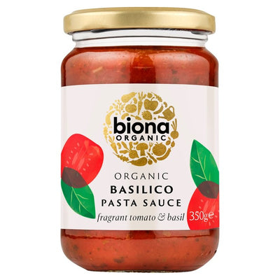 Biona Økologisk Tomat & Basilikum Pastasaus 350g