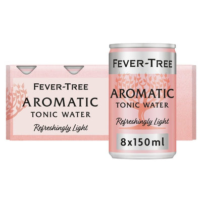 Fever-Tree Light Aromatic Tonic Water Bokser 8 x 150ml