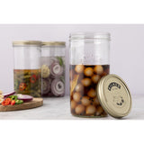 Kilner wide mouth preserve jar 1 litre, UK version