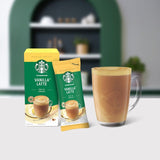 Starbucks vanilla latte coffee sachets 5 pack (British brand)