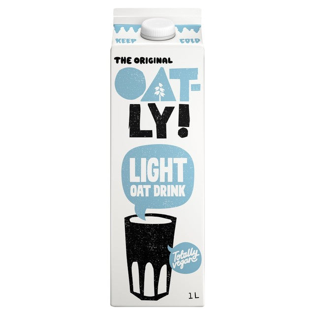 Oatly Oat Drink Skinny 1L, imported from the UK