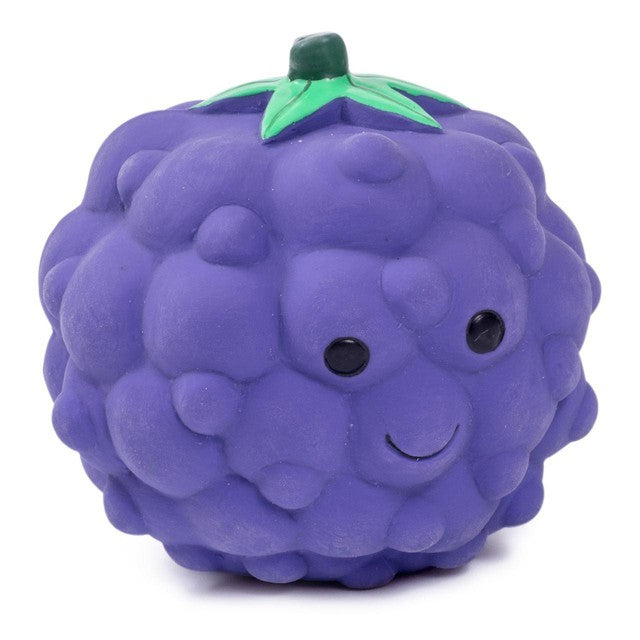 Petface Latex Blackberry Large Dog Toy, imported from the UK