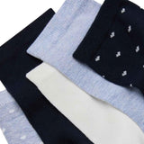 M&S blue mix supersoft ankle socks 5-pack, imported from the UK