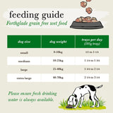 Forthglade wet dog food salmon with potato 395g - British product