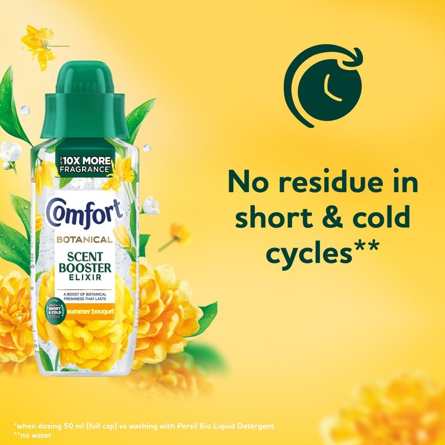 Comfort Scent Booster Elixir Summer Bouquet 342ml - British product