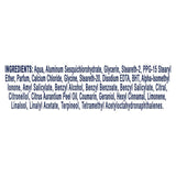 Sure women's antiperspirant deodorant roll-on invisible aqua 50ml (British brand)