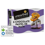 Unearthed Chocolate Pastel De Nata custard tarts 360g (British brand)