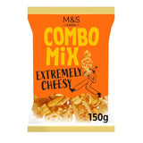 M&S Cheesy Potato and Corn Snacks 150g, imported from the UK