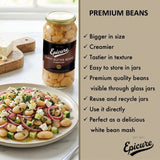Epicure giant butter beans in water 540g - British product