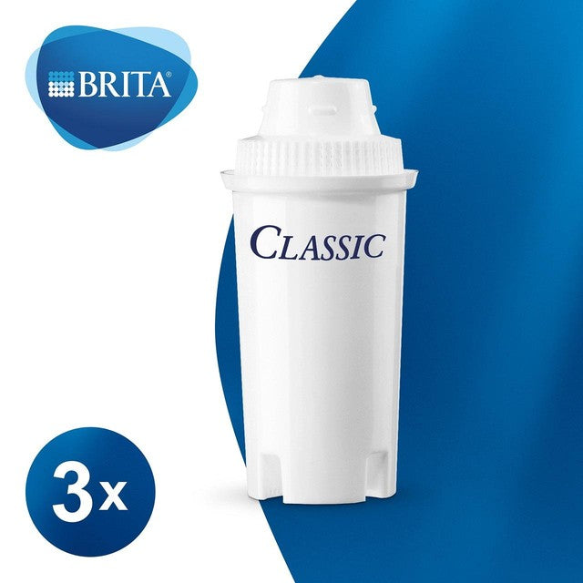 Brita Classic water filter cartridges 3-pack - British product