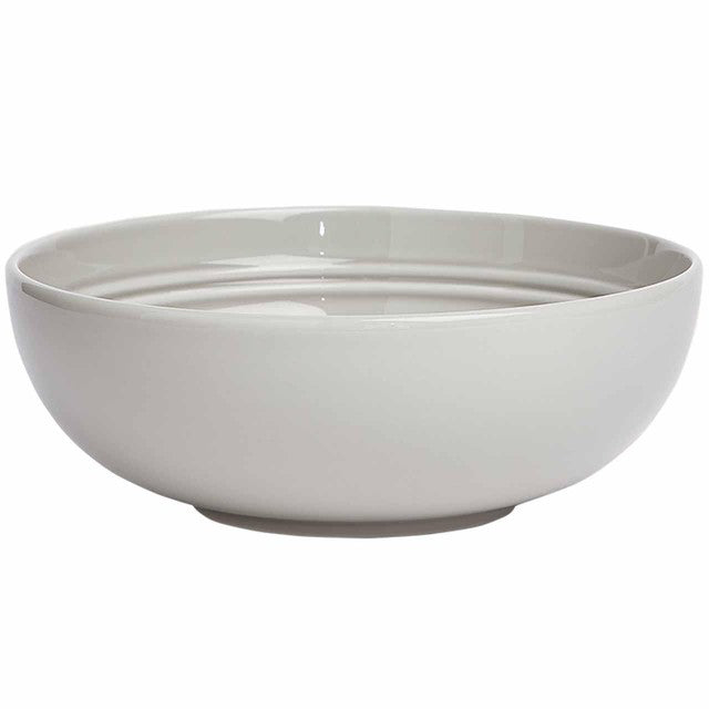 M&S porcelain cereal bowl light grey, imported from the UK