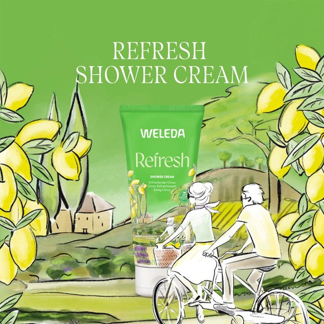 Weleda Citrus Creamy Body Wash 200ml (British brand)