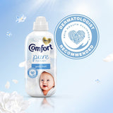 Comfort Pure Gently Fresh Sensitive fabric conditioner 930ml - British product