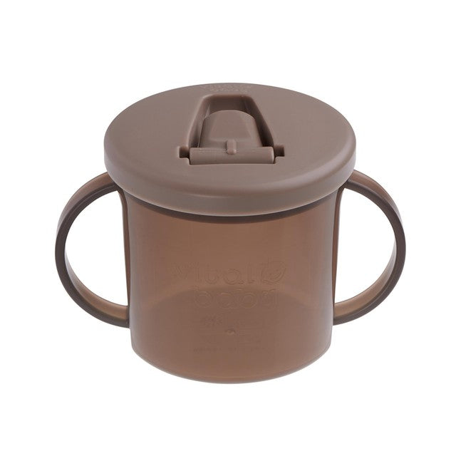 Vital Baby toddler free flow cup natural stone 200ml (British brand)