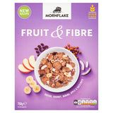 Mornflake Fruit & Fibre cereal 750g, imported from the UK
