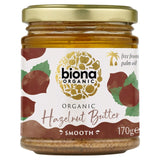 Biona Organic Hazelnut Butter 170g - British product