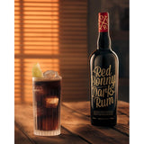 Red Bonny dark rum 75cl, imported from the UK