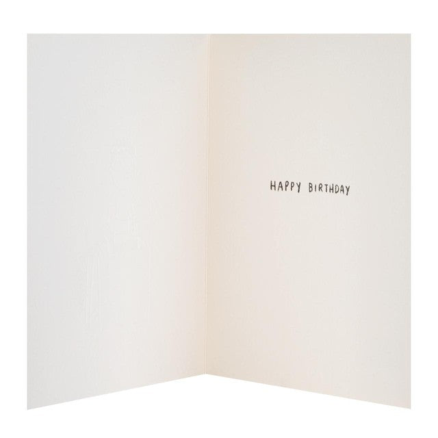 M&S funny son birthday card 15cm x 15cm, imported from the UK