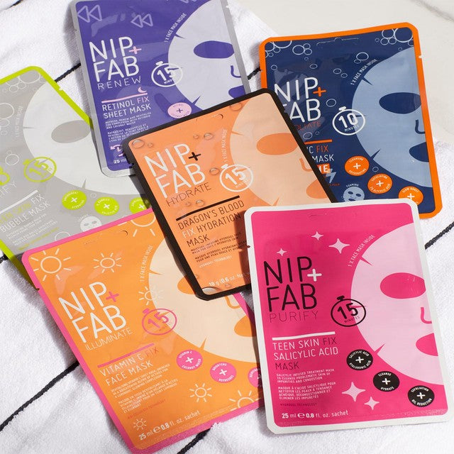 Nip+Fab Vitamin C Fix Hydrogel Face Mask 25ml, imported from the UK