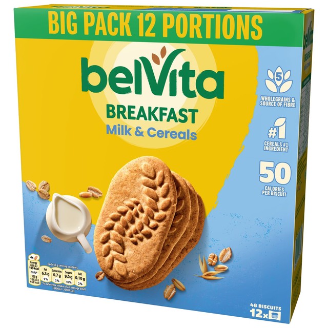 Belvita Milk & Cereal Breakfast Biscuits Big Pack - British product