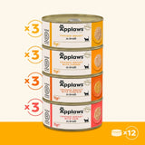 Applaws Chicken Collection cat food multipack 12x70g - British product