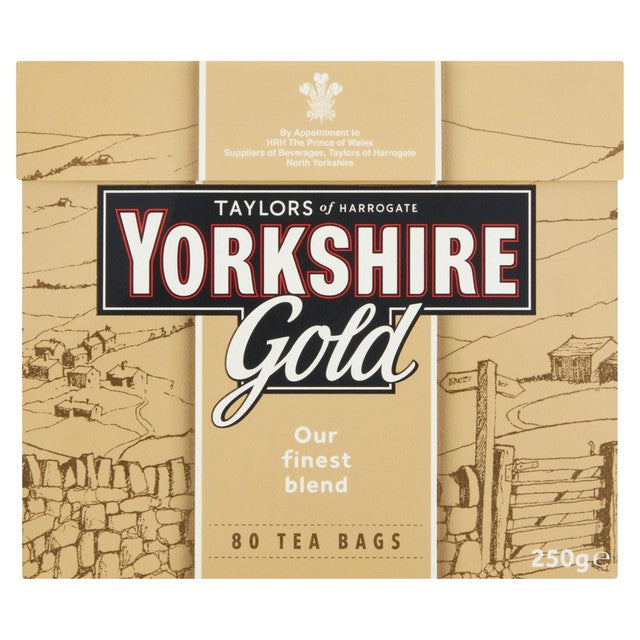 Yorkshire Tea Gold Teabags 80 count (British brand)