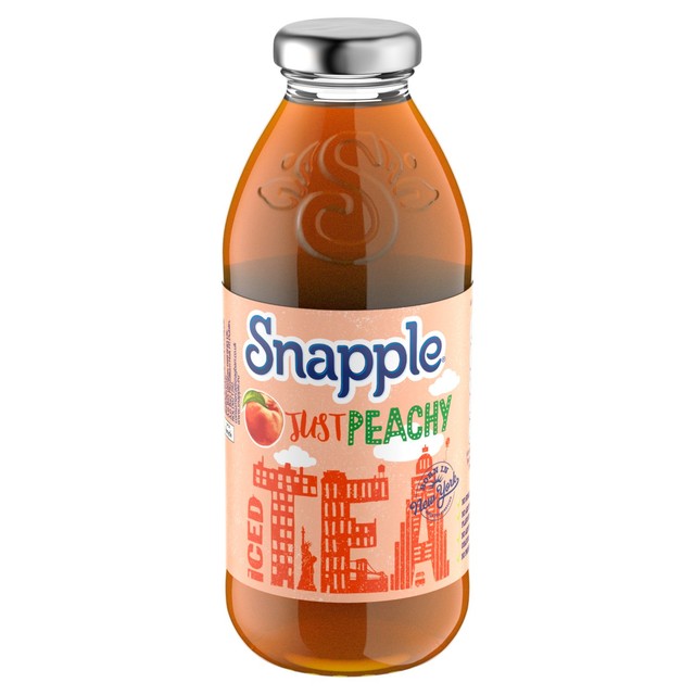 Snapple Peach Iced Tea 473ml (British brand)