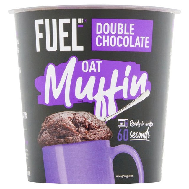 FUEL10K chocolate oat muffin protein snack pot 52g - British product